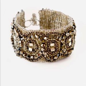 Noonday La Noche Silver Bead Bracelet